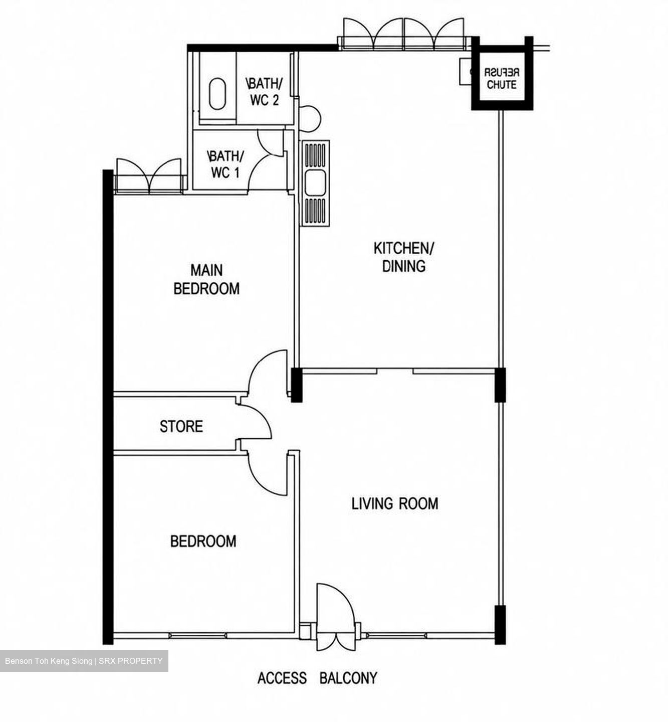 Blk 602 Clementi West Street 1 (Clementi), HDB 3 Rooms #618825301